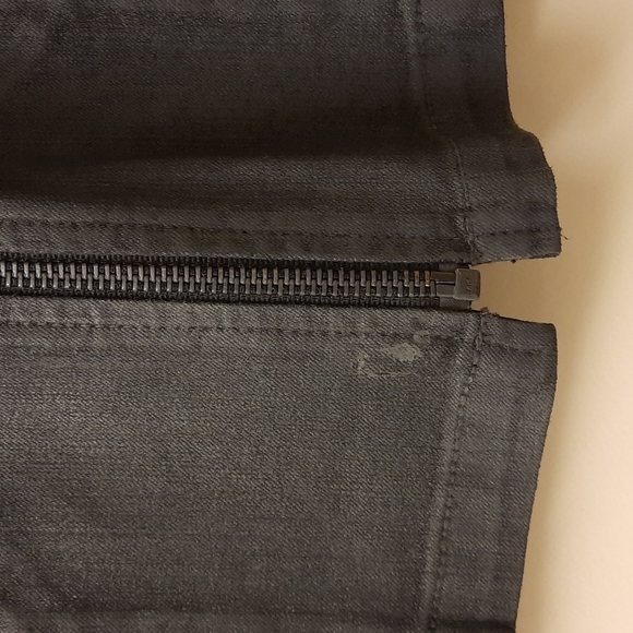 NWT, Carmar for LF Anne Gray Wax Coated Denim Skirt - Picture 10 of 16